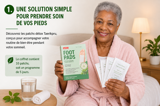 🌿 Patchs Détox pour les Pieds – Taerikpru